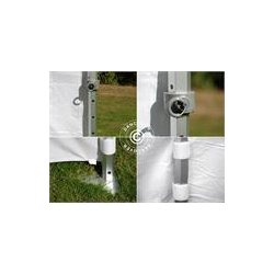 Snabbtlt FleXtents Xtreme 4x4m Vit, inkl. 4 sidor