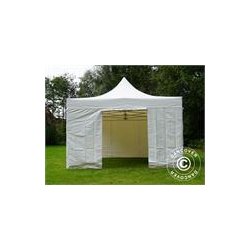 Snabbtlt FleXtent Extreme 4x6m inkl 8st sidor, Flamhmmande