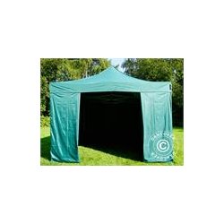 Snabbtlt FleXtents Xtreme 4x4m Grn, inkl. 4 sidor