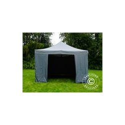 Snabbtlt FleXtents Xtreme 4x4m Gr, inkl. 4 sidor