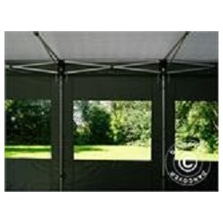 Snabbtlt FleXtents Xtreme 4x6m Gr, inkl. 8 sidor