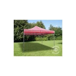 Snabbtlt FleXtents Xtreme 4x4m Randigt, inkl. 4 sidor