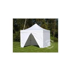 Snabbtlt FleXtents Xtreme 4x4m Vit, inkl. 4 sidor