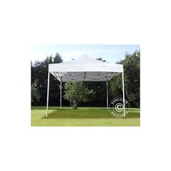 Snabbtlt FleXtents Xtreme 4x4m Vit, inkl. 4 sidor