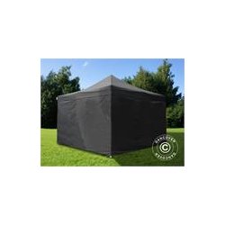 Snabbtlt FleXtents Xtreme 4x4m Svart, inkl. 4 sidor