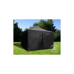 Snabbtlt FleXtents Xtreme 4x4m Svart, inkl. 4 sidor