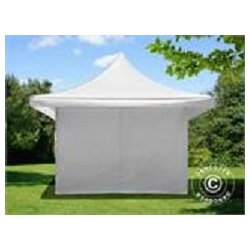 Snabbtlt FleXtents Pagoda Xtreme 3x3m / (4x4m) Vit, inkl. 4 sidor