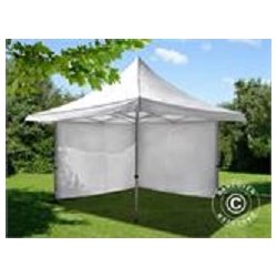 Snabbtlt FleXtents Pagoda Xtreme 3x3m / (4x4m) Vit, inkl. 4 sidor