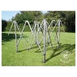 Snabbtlt FleXtents Pagoda Xtreme 3x3m / (4x4m) Vit, inkl. 4 sidor