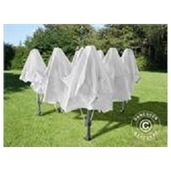 Snabbtlt FleXtents Pagoda Xtreme 3x3m / (4x4m) Vit, inkl. 4 sidor