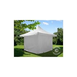 Snabbtlt FleXtents Pagoda Xtreme 4x4m / (5x5m) Vit, inkl. 4 sidor