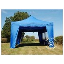 Snabbtlt FleXtents Xtreme 4x6m Bl, inkl. 8 sidor