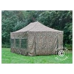 Snabbtlt FleXtents Xtreme 4x6m Kamouflage, inkl. 8 sidor