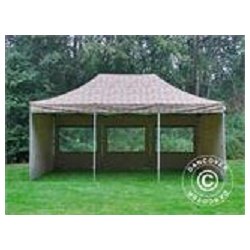 Snabbtlt FleXtents Xtreme 4x6m Kamouflage, inkl. 8 sidor