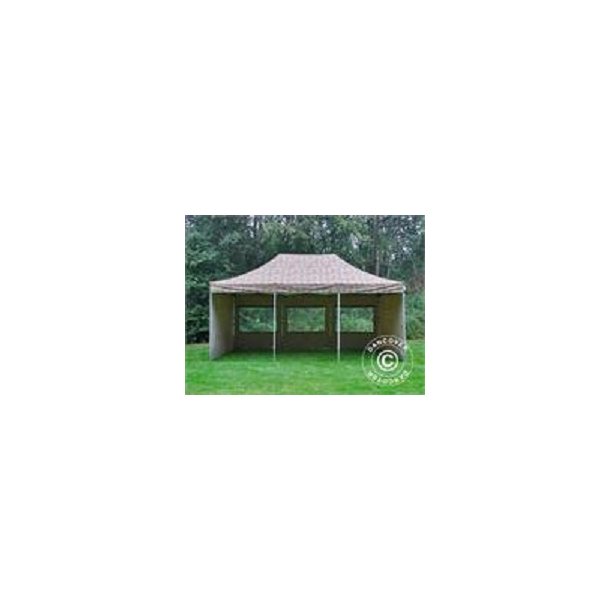 Snabbtlt FleXtents Xtreme 4x6m Kamouflage, inkl. 8 sidor