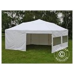 Snabbtlt FleXtents Xtreme 6x6m Vit, inkl. 8 sidor