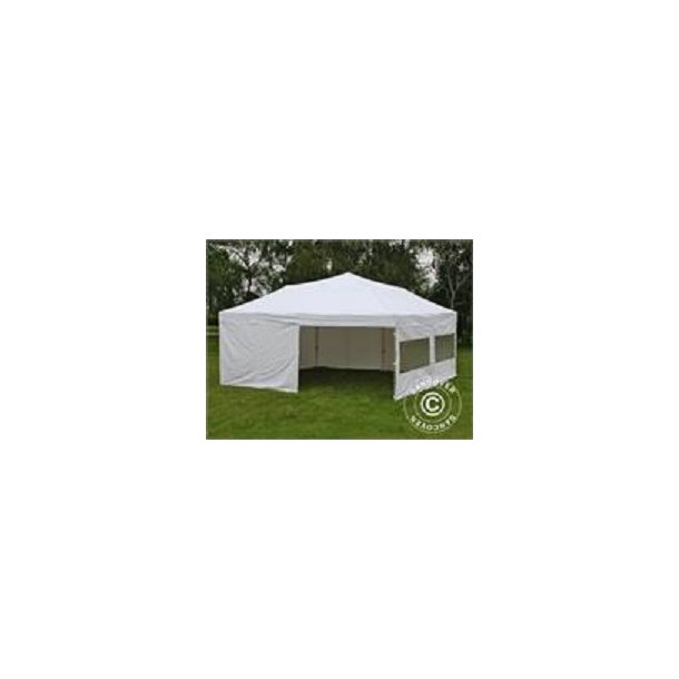 Snabbtlt FleXtents Xtreme 6x6m Vit, inkl. 8 sidor