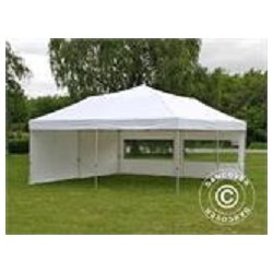 Snabbtlt FleXtents Xtreme 6x6m Vit, inkl. 8 sidor
