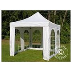 Snabbtlt FleXtents Xtreme Vintage Style 3x3m Vit, inkl. 4 sidor