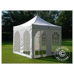 Snabbtlt FleXtents Xtreme Vintage Style 3x3m Vit, inkl. 4 sidor