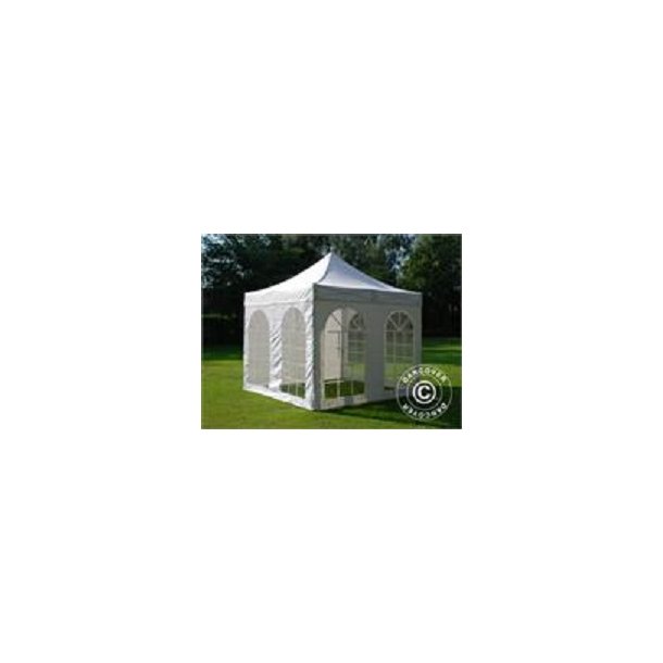 Snabbtlt FleXtents Xtreme Vintage Style 3x3m Vit, inkl. 4 sidor