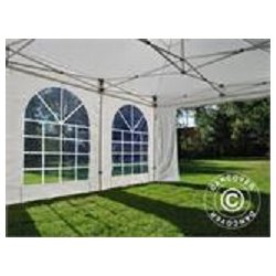 Snabbtlt FleXtents Xtreme Vintage Style 4x6m Vit, inkl. 8 sidor