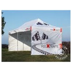 Snabbtlt FleXtents PRO Xtreme Racing 3x6m, begrnsad utgva