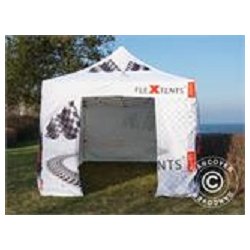 Snabbtlt FleXtents PRO Xtreme Racing 3x6m, begrnsad utgva