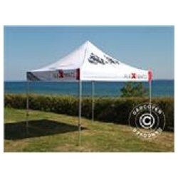 Snabbtlt FleXtents PRO Xtreme Racing 3x3m, begrnsad utgva